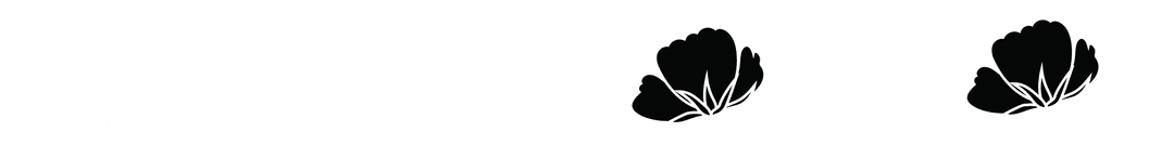 Transparent Botanical and Leaf Pattern with Poppy Design