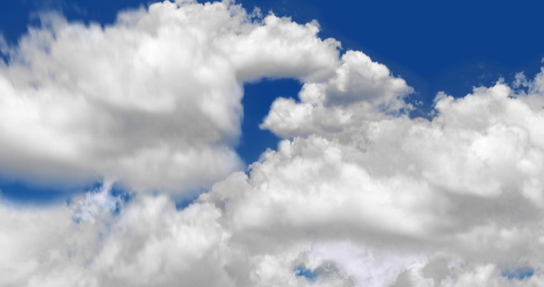 Peaceful Cloudy Sky with Hint of Snow