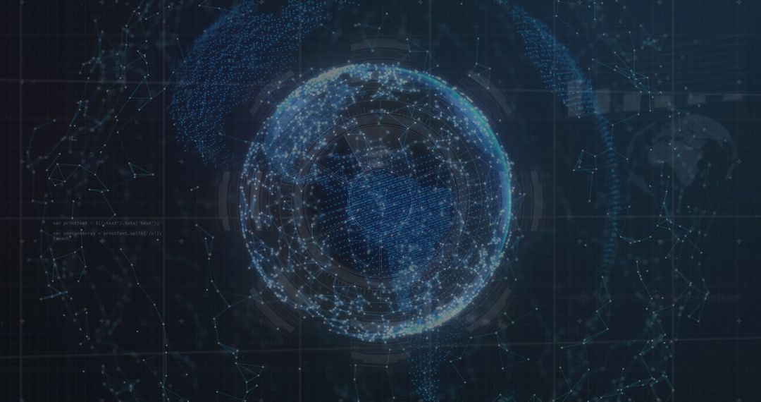 Digital Data Sphere with Connections