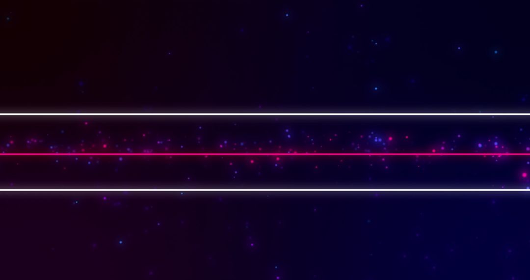 Neon Lines with Cosmic Spots Elegant Geometric Design