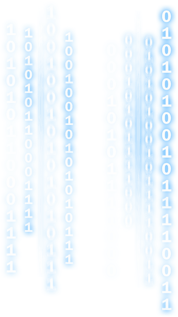 Blue Transparent Binary Code Vector on Clear Background - Download Free Stock Images Pikwizard.com