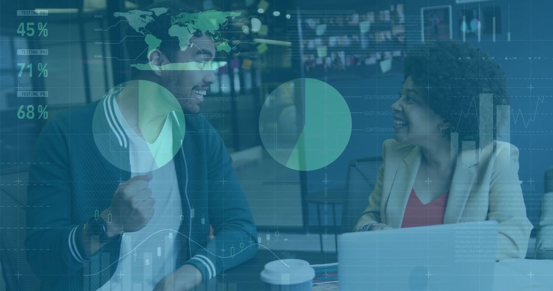 Diverse Team Brainstorming with Business Data Overlay