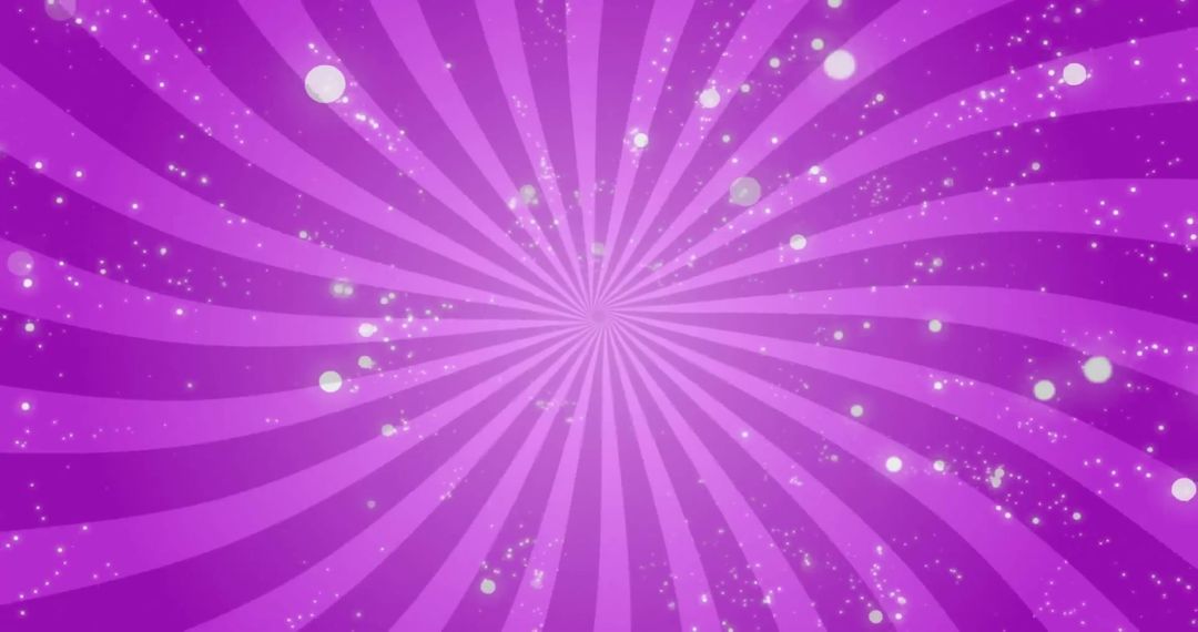 Vibrant Pink Spiral with Sparkling Light Particles