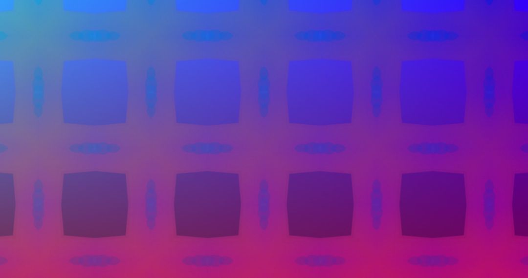 Vibrant Kaleidoscope Abstract Shapes on Gradient Background