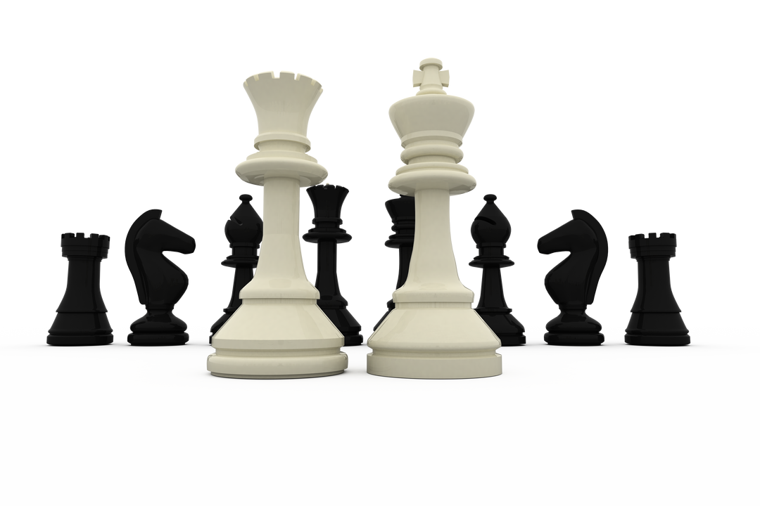 Transparent Classic Chess Pieces Set Strategic Game Pieces - Download Free Stock Images Pikwizard.com