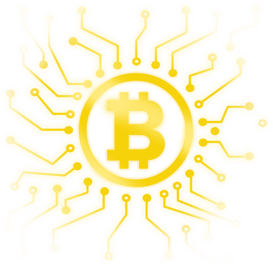 Transparent Bitcoin Symbol with Circuit Elements - Download Free Stock Images Pikwizard.com