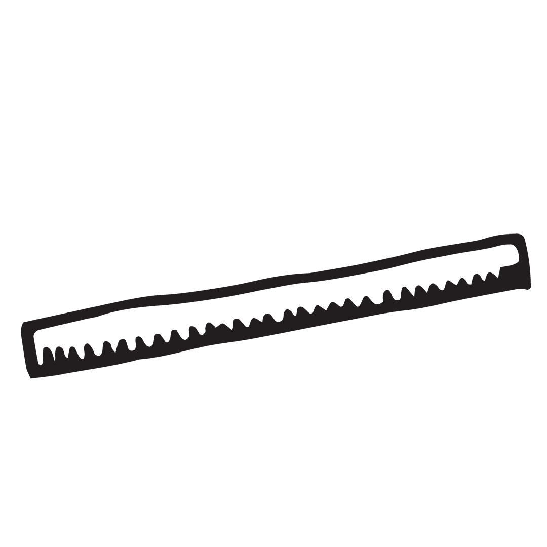 Transparent PNG Illustration of Isolated Ruler Design
