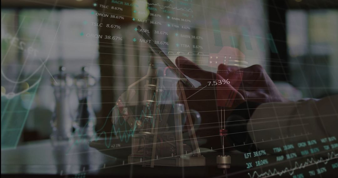 Analyzing Financial Data on Smartphone with Chart Projections