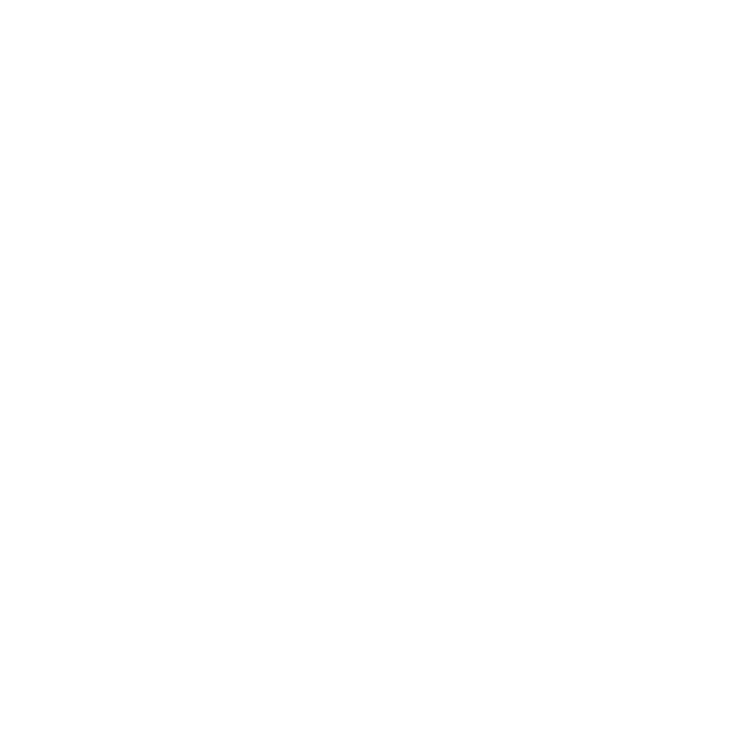 Seamless Pattern of White Squares on Transparent Background