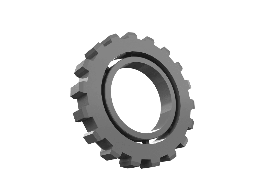 Single Gray Cog on Transparent Background for Tools Concept - Download Free Stock Images Pikwizard.com