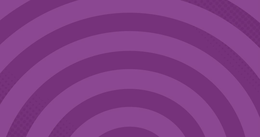 Violet Circular Waves with Puzzle Pieces Symbolizing Brain Activity