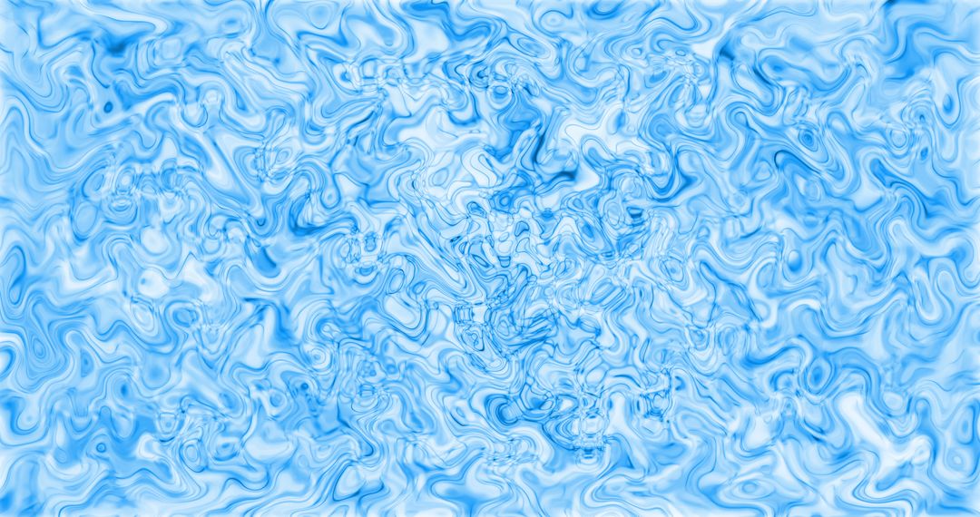 Abstract Blue Water Waves Background Illustration