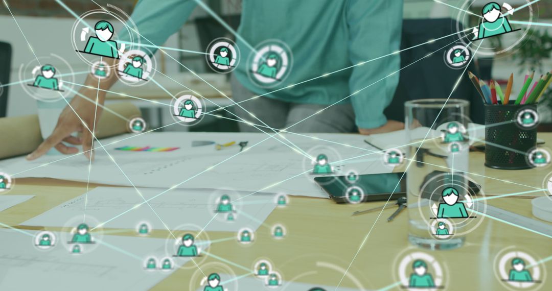 Collaboration Network Over Business Planning in Office Environment