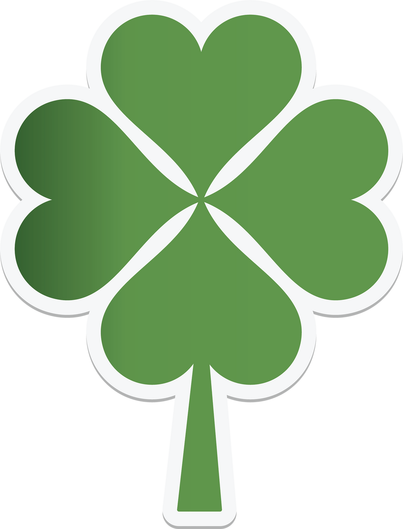 Transparent Digital Four Leaf Clover Illustration Vector - Download Free Stock Images Pikwizard.com