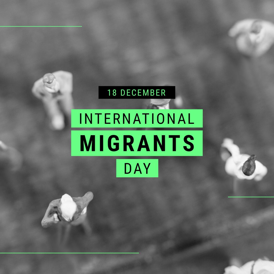 International Migrants Day Commemoration with Diverse Figurines