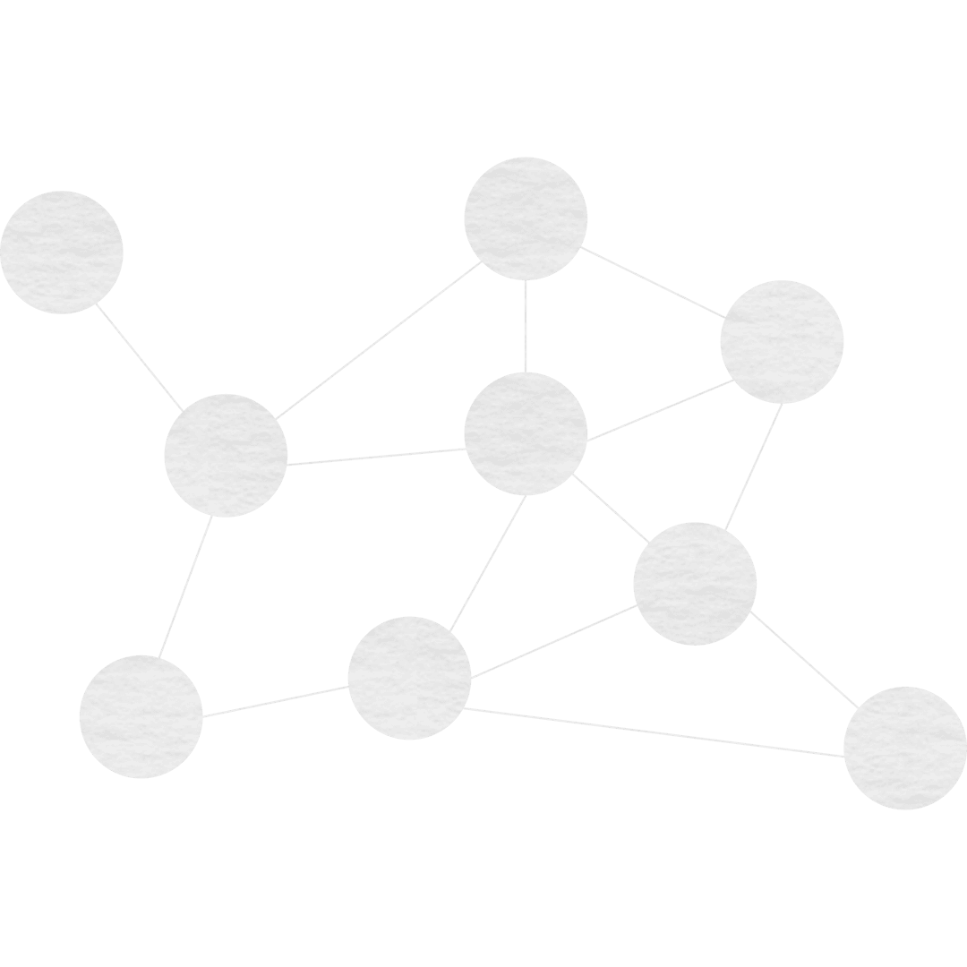 Transparent Digital Network Connections Illustration