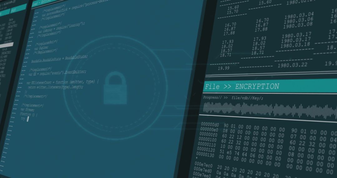 Digital Encryption and Data Processing on Virtual Interface