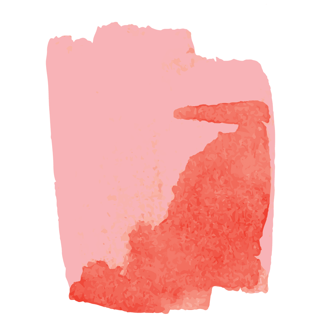 Transparent Abstract Pink Watercolor Paint Splash