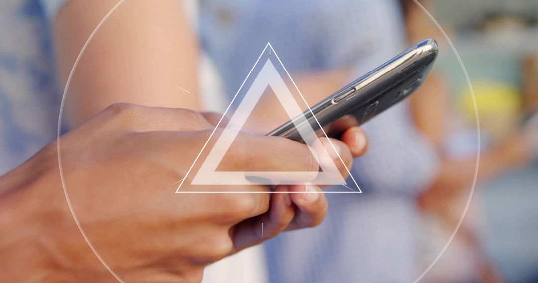 Tapping Smartphone at Social Gathering