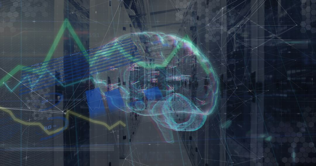 Holographic Brain in Data Center Representing Artificial Intelligence