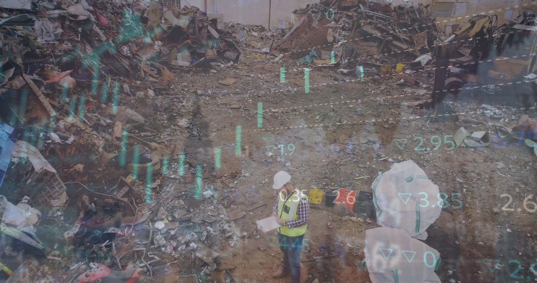 Business Analytics Overlay on Industrial Junkyard