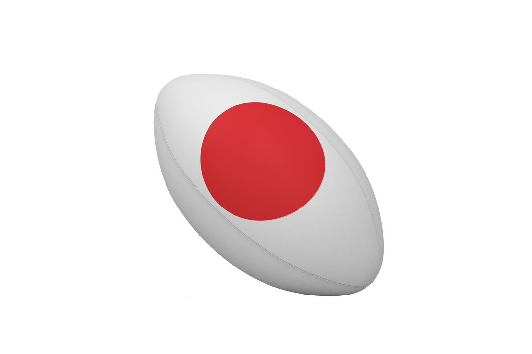 Rugby Ball with Flag of Japan on Transparent Background - Download Free Stock Images Pikwizard.com