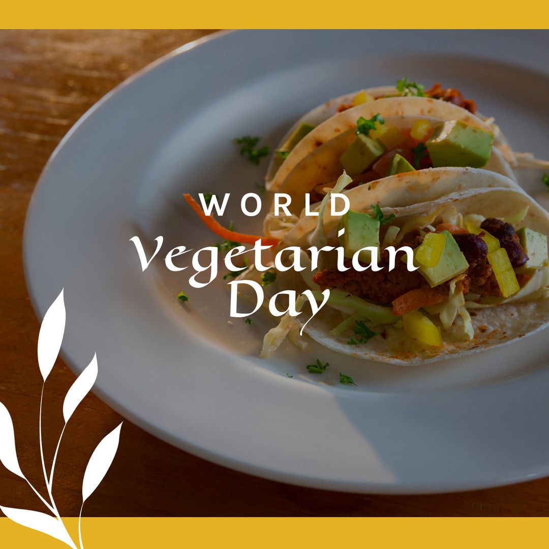 World Vegetarian Day Celebration with Fresh Veggie Tacos
