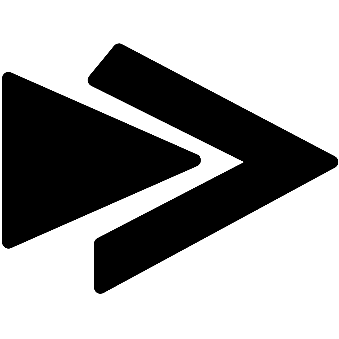 Transparent Black Triangle with Chevron Design