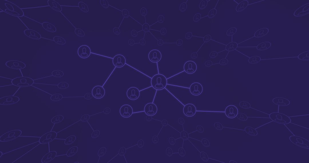 Digital Blue Network Connectivity Concept