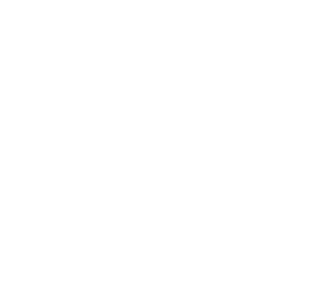 Transparent geometric snowflake pattern on winterscape