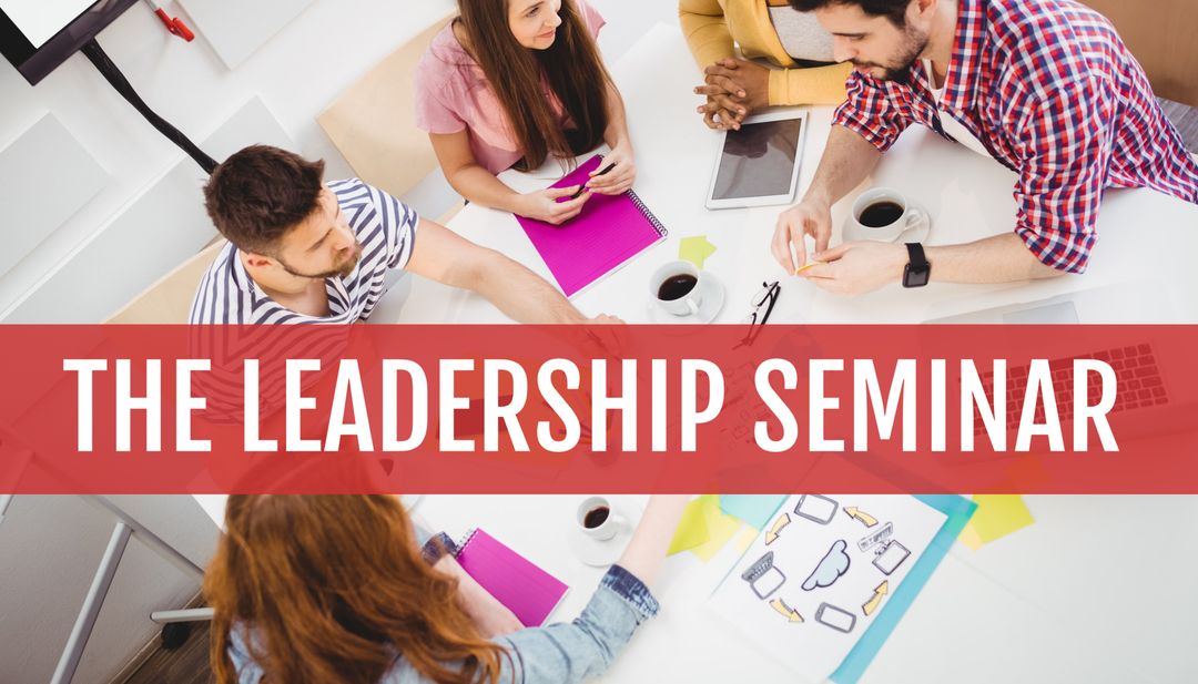 Diverse Team Engaging in Collaborative Leadership Seminar