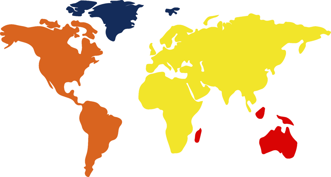 Transparent Vector Illustration of Colorful World Map Shapes - Download Free Stock Images Pikwizard.com