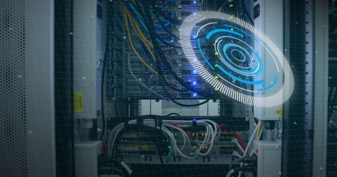 Networking Technology with Digital Interface Elements