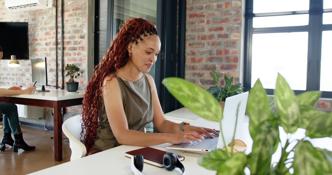 Successful Collaboration Diverse Team Working Together in Modern Office