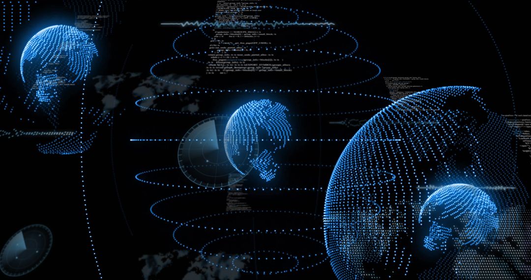 Digital Representation of Global Financial Data Movement