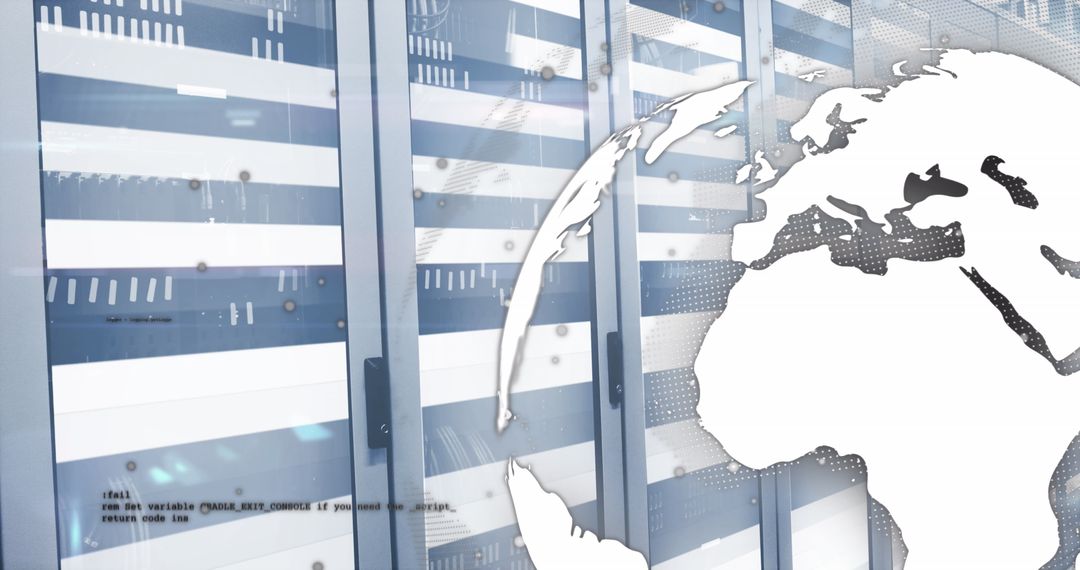Global Data Processing and Server Integration Concept - Free Images, Stock Photos and Pictures on Pikwizard.com