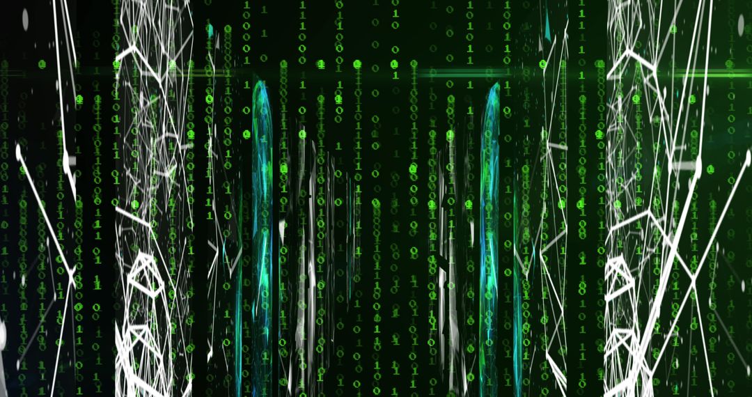 Digital Binary Code Storm for Global Data Processing - Free Images, Stock Photos and Pictures on Pikwizard.com
