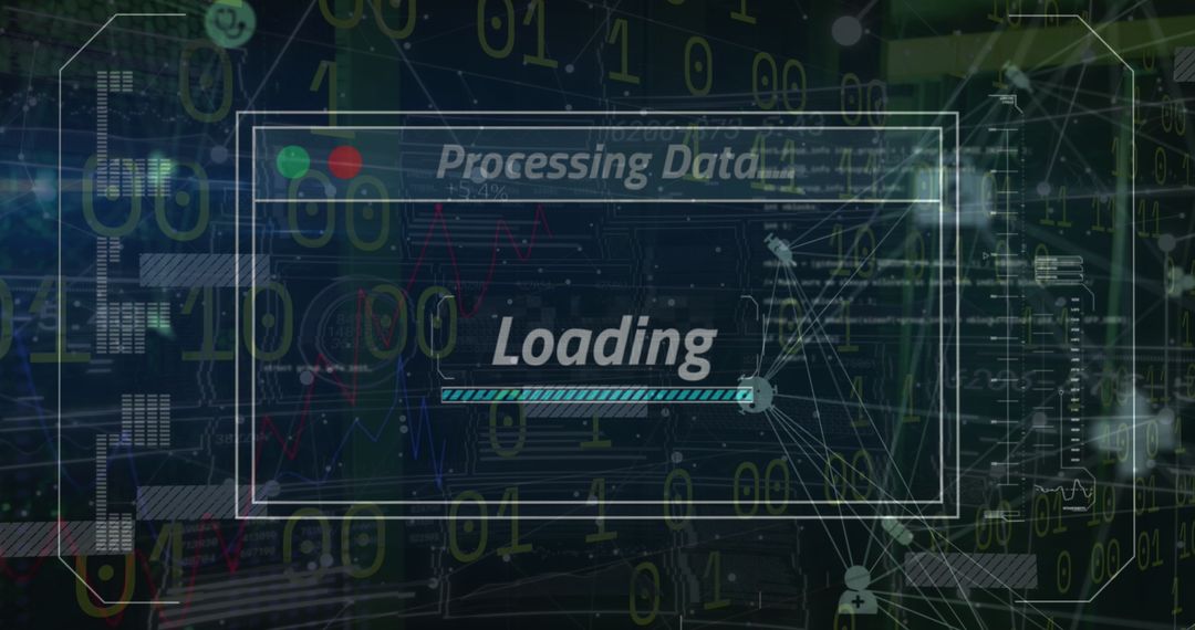 Loading Data Processing in Digital Screen Interface