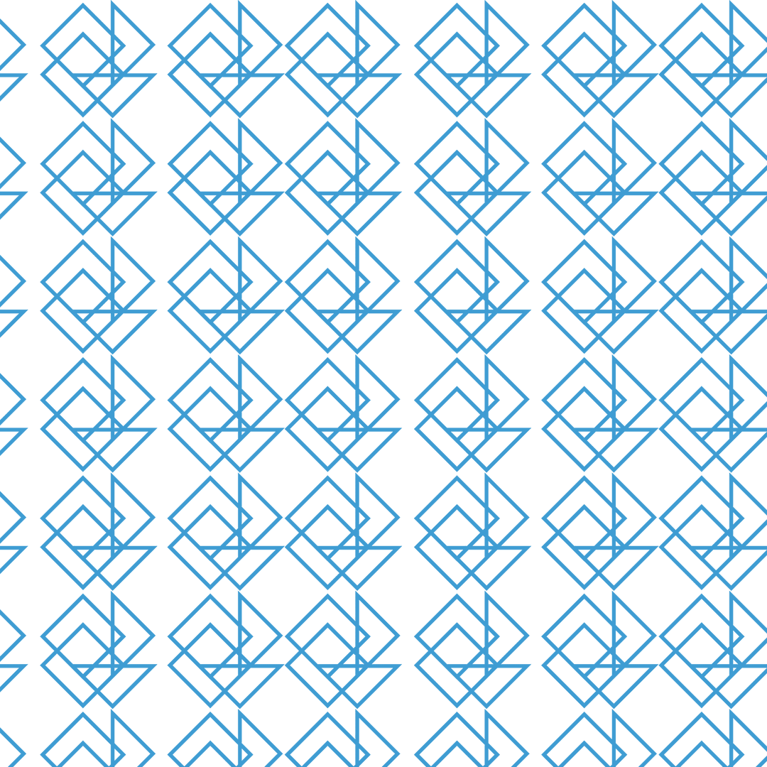 Digital Blue Line Pattern on Transparent Background Illustration