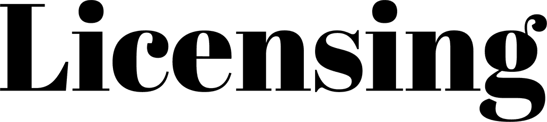 Licensing Icon with Text on Transparent Background - Download Free Stock Images Pikwizard.com