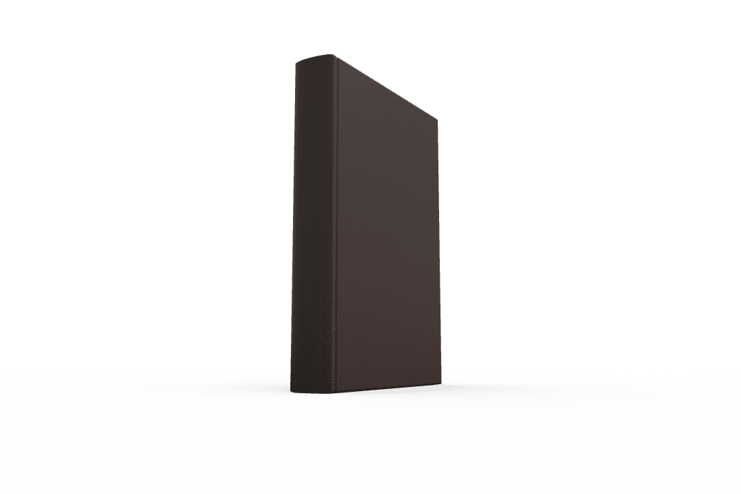 Black Book Floating on Transparent Background PNG Illustration