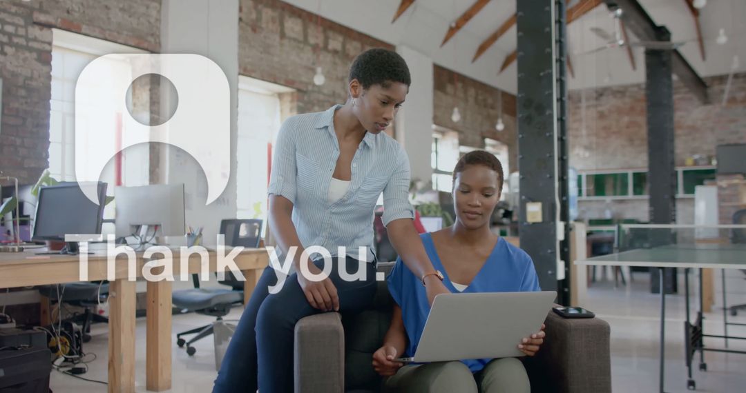 Collaborative Work Discussion in Modern Open Office Space