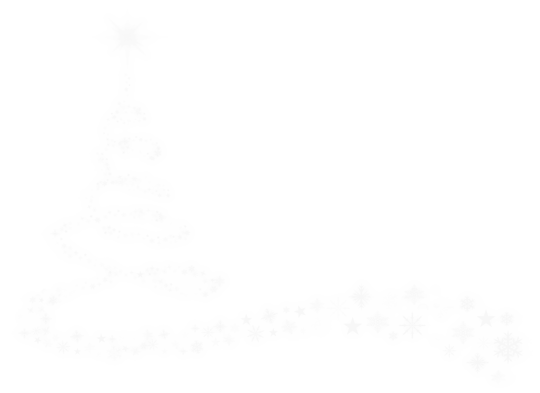 Transparent Floating Abstract Christmas Tree Design