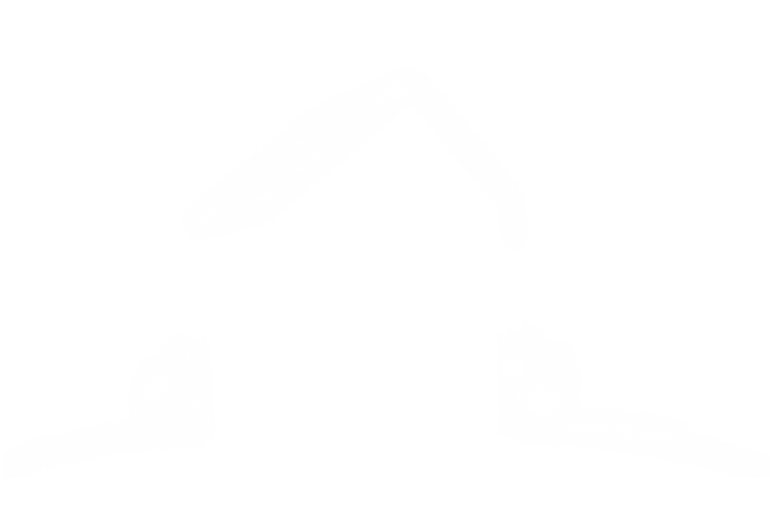 House Outline with Copy Space on Transparent Background