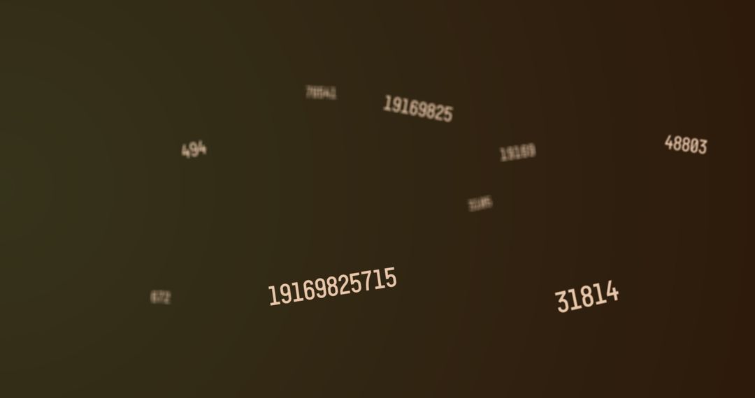 Floating Numbers in Abstract Brown Space