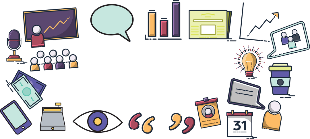 Creative Communication Vector with Transparent Background for Mock Up Design - Download Free Stock Images Pikwizard.com