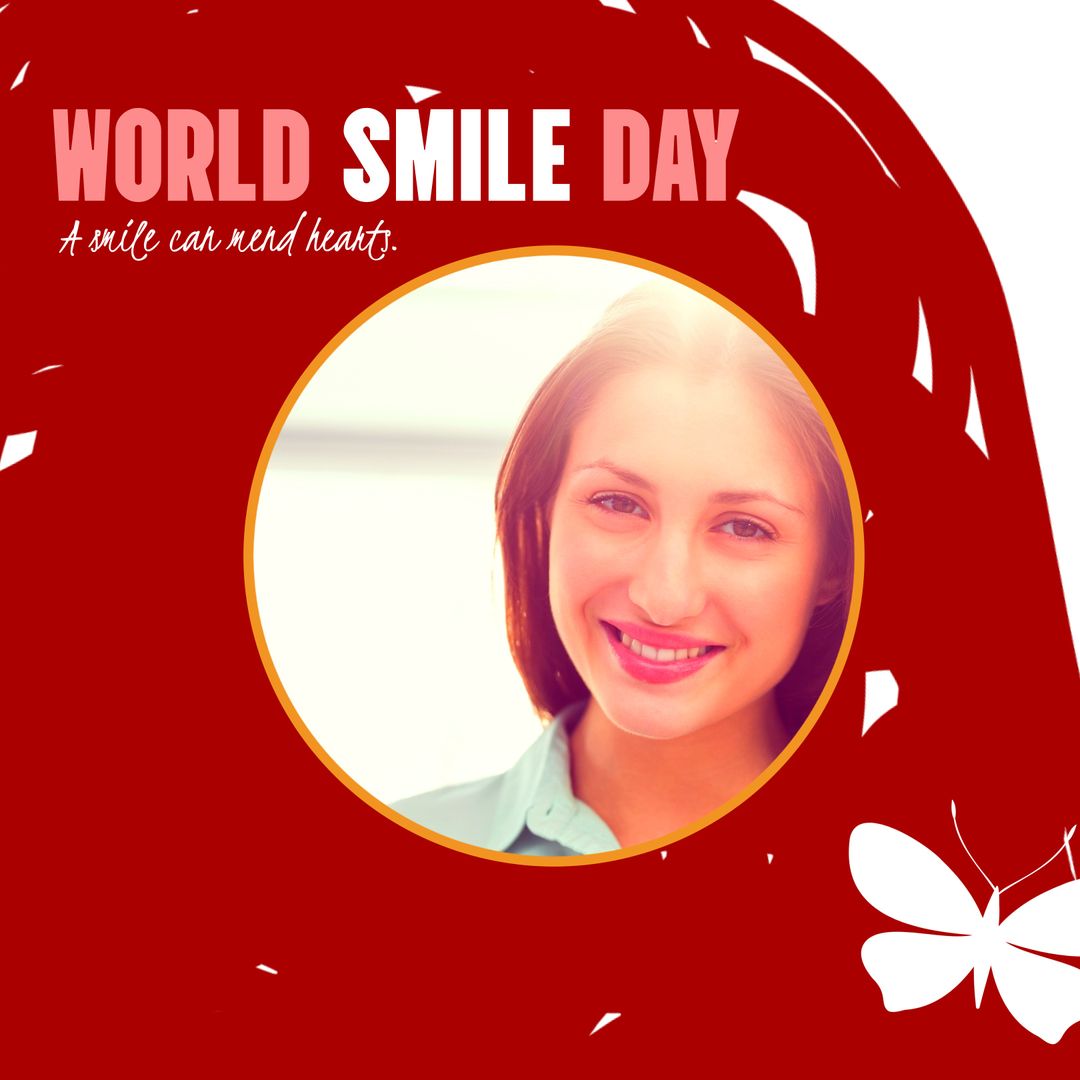 World Smile Day Celebration with Vibrant Design - Download Free Stock Templates Pikwizard.com