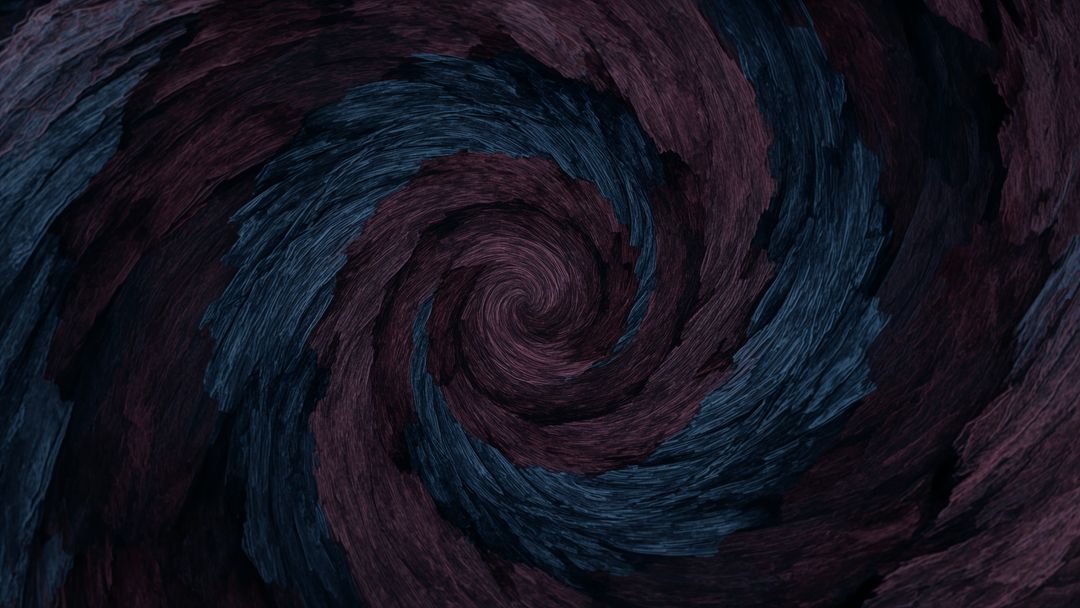 Mesmerizing Abstract Vortex with Textured Brush Strokes