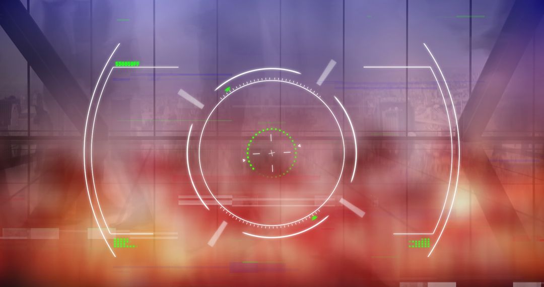 Futuristic Digital HUD Interface with Abstract Background - Free Images, Stock Photos and Pictures on Pikwizard.com