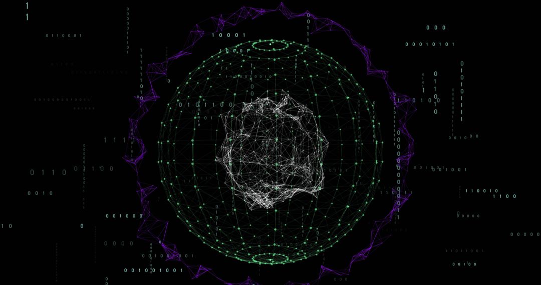 Digital Sphere with Network Connections and Data